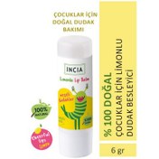 Resim Incia Çocuklar İçin Limonlu Dudak Besleyici 6 gr 