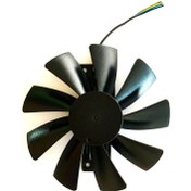 Resim GAA8S2U 100MM 0.45A 4pin Grafik Kartları Fan VGA Soğutucu 