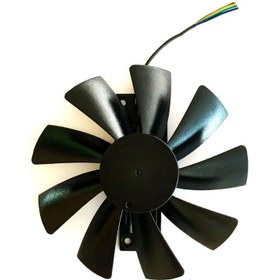 Resim GAA8S2U 100MM 0.45A 4pin Grafik Kartları Fan VGA Soğutucu 