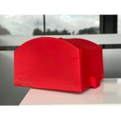 Resim Motosiklet Pizza/servis Çantası Kırmızı 90 Litre 
