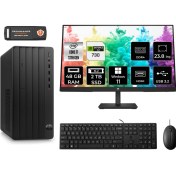 Resim Hp Pro Tower 290 G9 Intel Core I7 13700 48GB 2tb SSD GT730/4GB 23.8" Fhd Monitör W11H 8T2X1ES Masaüstü Bilgisayar & Per4 USB Bellek 8T2X1ESMNT2394 