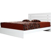 Resim Pasific Home Huga Çift Kişilik Ahşap Karyola, Beyaz, 180X200 