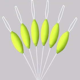 Resim 100 Adet BASSKING Balıkçılık Yedi Yıldız Dönerler - Zeytin Şekilli Köpürenler, Yüksek Hassasiyetli, Rüzgar Geçirmez & Stabil Tasarım, Ayar Gerektirmeyen Kilitleme Sistemi, Sazan, Yaban Balığı ve Geleneksel Balıkçılık İçin Çok Renkli Boyutlar - Yeni Başlayanlara Uygun 