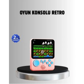 Resim Retro Oyun Konsolu - 3.5 İnç Ekran, 666 Klasik Oyun, Tv Bağlantılı 