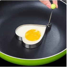 Resim ENGSTORE Metal Kalp Omlet Krep Kalıbı 