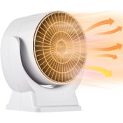 Resim Hombey Ev İçi 800w Hızlı Isıtıcı Fanı - 3 Saniye Hızlı Isı, Konveksiyon, Sabit Sıcaklık, Düşük Gürültü, Açı Ayarlanabilir, Avrupa Standartı 220v 