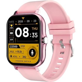 Resim Zmsmart Akıllı Saat Sesli Görüşme Özellikli Spor Modlu 42mm Unisex Pembe-pembe Dw68 