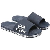 Resim Fly-Fix Kaymaz Düz Topuklu Unisex Terlik Lacivert 