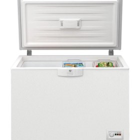 Resim Beko 3298 Je Sandık Tipi Derin Dondurucu 298 lt E Enerji Sınıfı Yatay Kullanım Beyaz Renk 