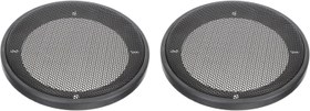 Resim FELTECHELECTR Araba Subwoofer Modifikasyon Ağı Kapakları Hoparlör Dekoru Daire Hoparlör Aksesuarı 4 5 6 Hoparlörler Için 
