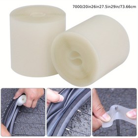 Resim 2 adet Bisiklet Delinme Geçirmez Kemer 700C 66.04cm 69.85cm 73.66cm Bisiklet Lastik Liner İç Tüp Koruyucu, Dağ Bisikleti Tamir Stab Bant Ped Aksesuarları 