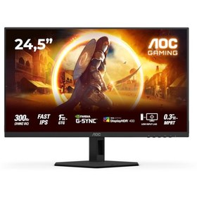 Resim Aoc 25g4sre 24.5" 310hz Oc 0.3ms Hdmı Dp Hdr400 Gaming Monitör 