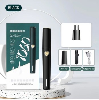 Hangfox Siyah Paslanmaz Çelik Tıraş Aleti Kolu - Dayanıklı, Kaymazsız Tutuş, Çoğu Tıraş Başlığıyla Uyumlu, Günlük Kullanıma Uygun Değiştirme Kolu 1 Saat