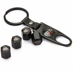 Resim Genel Markalar Audı Metal Sibop Kapağı Ve Anahtarlık Seti 