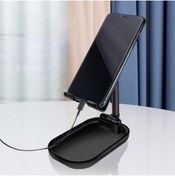 Resim Protonust Masa Üstü Telefon Standı & Masa Üstü Tablet Katlanabilir Telefon Tutucu Stand 