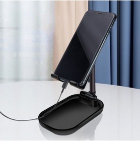 Resim Protonust Masa Üstü Telefon Standı & Masa Üstü Tablet Katlanabilir Telefon Tutucu Stand 