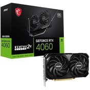 Resim Msı Geforce Rtx4060 Ventus 2x Black 8g Oc 8gb Gddr6 128bıt 1xhdmı 