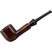 Resim Şahin Üç Yıldız 418 9mm. Filtreli Ebonit Saplı Pipo 