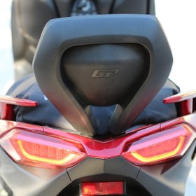 Resim Gp Kompozit Yolcu Sırtlığı Sissy Bar Yamaha Xmax 250 300 2018-2022 