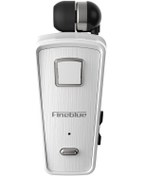 Resim Jeemson Fineblue F980 Kablosuz Bluetooth Kulaklık - Bt 4.0, Çift Cihaz Bağlantısı, El İsimsiz Arama, Titreşim Uyarısı, Yaka Klipsi, Beyaz 