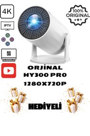 Resim 4K Vizyon Hy300 Pro ( Hy300-mini Değil) Iptv Ve Oyun Konsol( Ps-xbox) Uyumlu Projeksiyon Cihazı Projektör 
