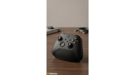 Resim Bitenzo 3D Xbox Gamepad Standı - Petek Dokulu Siyah Kontrolcü Standı Masabaşı ve Konsol Yanı Düzenleyici - Siyah 