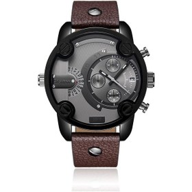 Resim Sones Fngeen 4006 Erkek Trend Su Geçirmez Kuvars Saat Altın Beyaz Yüzey 