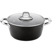 Resim Fms Karam İndüksiyon Titanyum 22 CM Derin Tencere INT1003S 