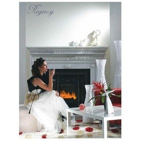 Resim Regency Model Odunlu Şömine 