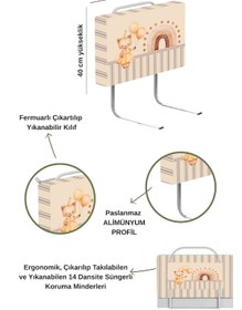 Resim Yeni Nesil Yatak Bariyeri 50x40 Cm No5 