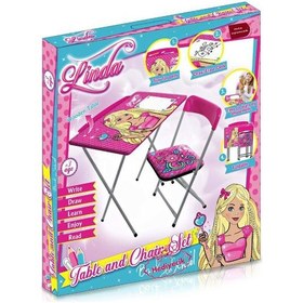 Resim Ders Çalışma Masası Masa Sandalye Linda 