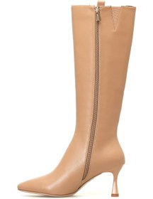 Resim Nine West Oboy 3pr Nude Kadın Topuklu Çizme 