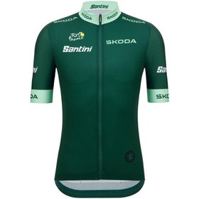 Resim Santini Tour De France Best Sprinter Bisiklet Forması Tf94075r23tdfpnt Siyah 