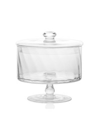 Resim The Mia Ayaklı Cam Saklama Kabı 20 Cm Şeffaf 