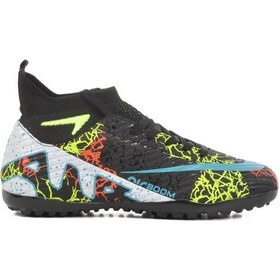 Resim Siyah Sarı Unisex Halı Saha Ayakkabısı Air 600 G Siyah-f.sarı Siyah - Sarı 