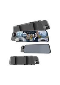 Resim Navimex Dvr-414 9.66'' Dvr Dikiz Aynalık Araç Kamerası Kayıtlı Adas+bsd 3 Kameralı 4k+2k+2k 