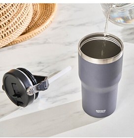 Resim Karaca Star Ice Çelik Sızdırmaz Termos Gri 550 ML 