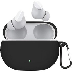 Resim Microsonic Beats Studio Buds Kılıf Askılı Mat Silikon Siyah 
