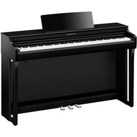 Resim Yamaha Clavinova CLP825PE Dijital Piyano (Parlak Siyah) 