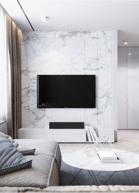 Resim Valens Tv Ünitesi Tv Sehpası Alt Modülü Mat Beyaz Soft 240 Cm Md 
