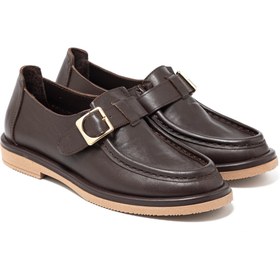 Resim John May Kadın / Kız Oxford ( Klasik) RC-25Y-001-R40228 521 Kahve 