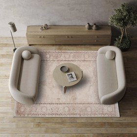 Resim Dolce Vita Halı Opera 8512 Wheat Modern Salon Halısı - 300x400 