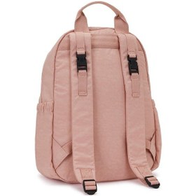 Resim Kipling Kıplıng Maisie Anne - Bebek Sırt Çantası Alt Değiştirme Şilteli Pembe Tender Rose Turkuaz - Turuncu 