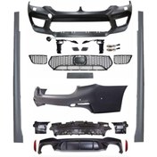 Resim OLED GARAJ Bmw 5 Serisi G30 İçin Uyumlu LCI M5 Body Kit Panjur 2021+ 