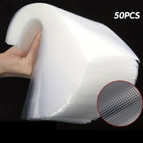 Resim 50 adet/Paket Vakum Poşetler Gıda İçin, Vakum Paketleme Poşetleri, Vakum Makinesi İçin Vakum Poşetleri, Vakum Makinesi Saklama Poşetleri Mutfak Aracı Taze Gıda Koruma - Mutfak Malzemeleri Aksesuarları 