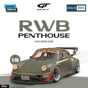 Resim 1:18 Porsche RWB PENTHOUSE GREEN 