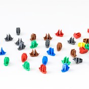 Resim 10 adet Catan, Medeniyetler, Özel Bordö Oyuncuları için Yedek Tekne - Dayanıklı Plastik, Çeşitli Renkler ve Tasarımlar, Oyun Geliştirmeleri için İdeal, Oyun Aksesuarları | Renkli Oyun Parçaları | Dayanıklı Plastik Tekne, Catan Aksesuarları 