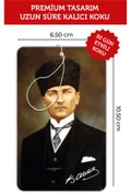Resim ByMeyla Mareşal Mustafa Kemal Atatürk Görselli Oto Kokusu ve Torpido Aksesuarı 