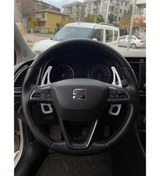 Resim KARA AUTO Universal Yeni F1 Paddle Shift Kulakçık - Beyaz 