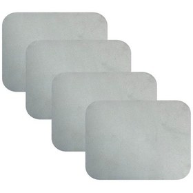 Resim Knsz oturma minderi 4 lü zengin&mağrur&uslu beyaz kumaş tel bar sandalyesi için 